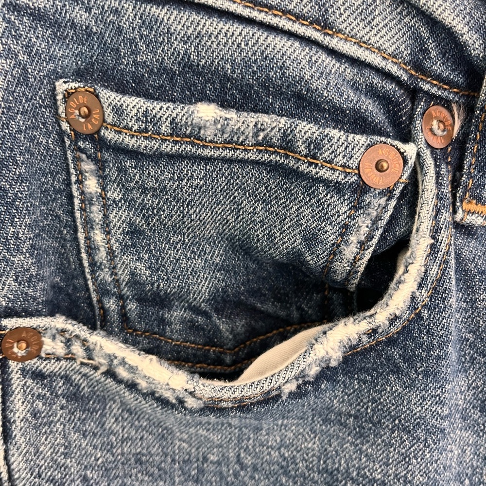 Agolde Riley Crop Jeans - Picture 5 of 8